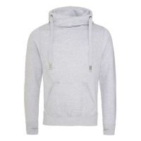 CROSS NECK Kapucnis felső Heather Grey